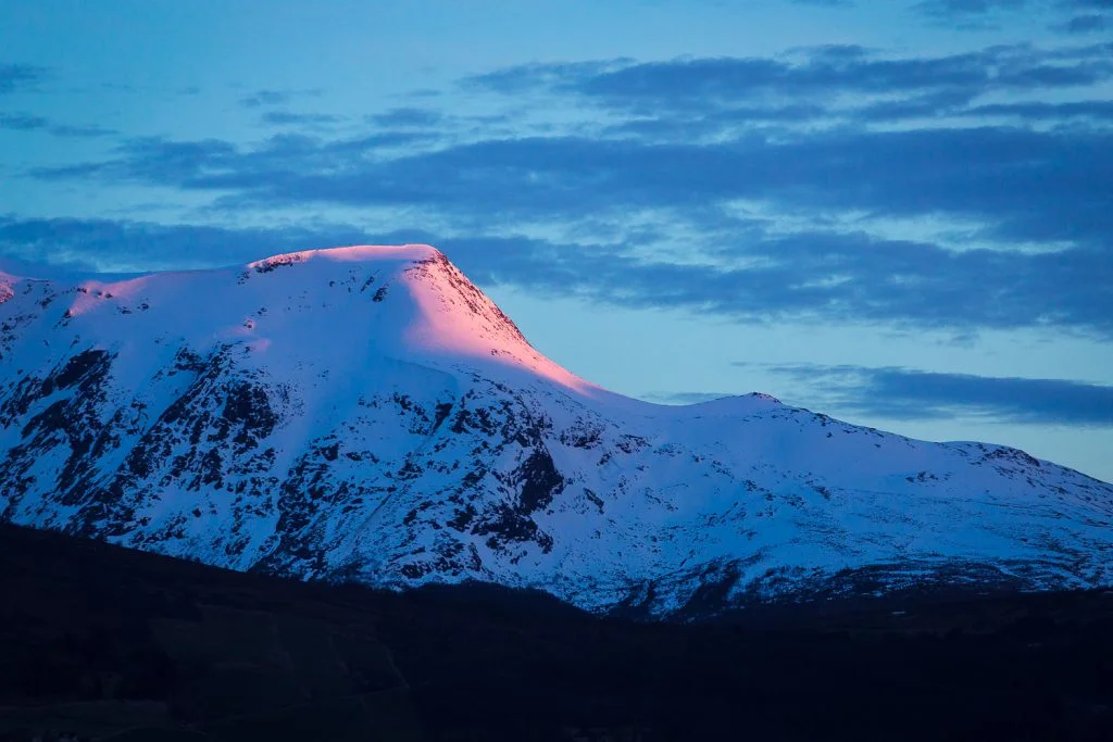 paisaje, montaña, noruega